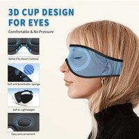 Sleevari Ultimate 3D Sleep Mask™ with Bluetooth Audio